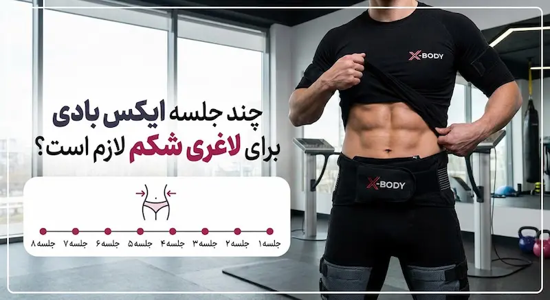 چند جلسه ایکس بادی برای لاغری شکم لازم است؟