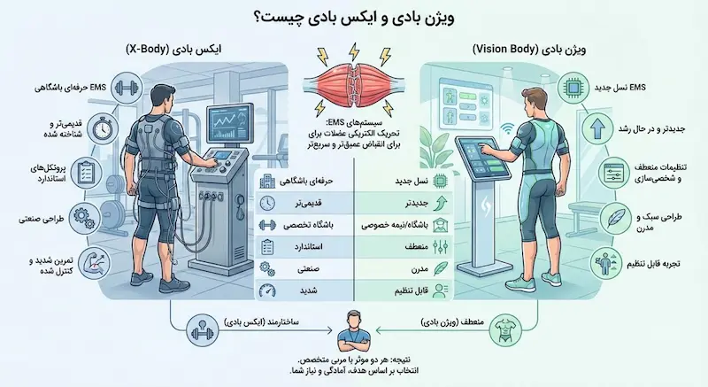 ویژن بادی و ایکس بادی چیست؟